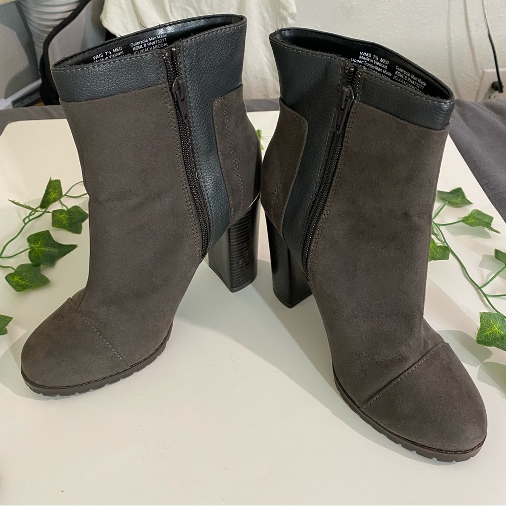 Juicy couture gray boots 71/2 - Picture 7 of 16